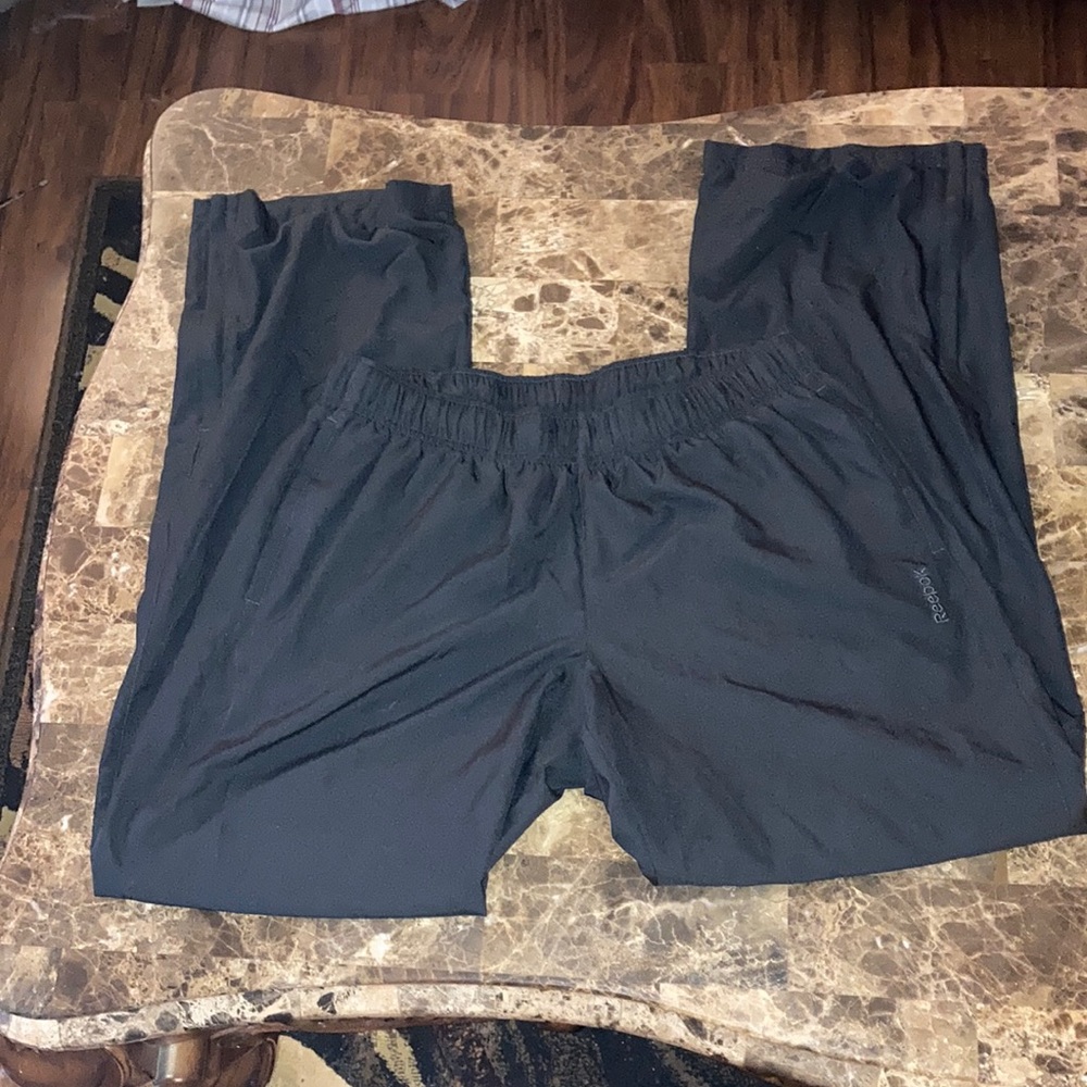Black Reebok pants